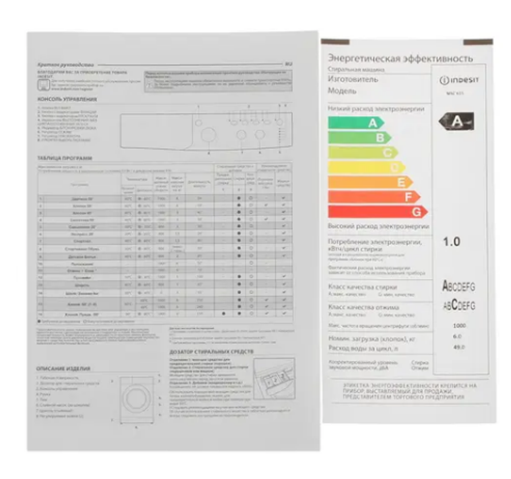 Стиральная машина INDESIT MSC 615