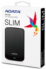 Внешний диск HDD 2.5'' ADATA AHV320-1TU31-CBK