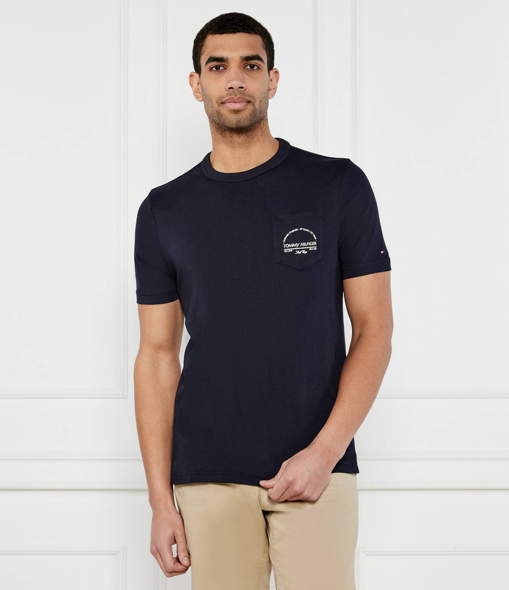 Футболка Tommy Hilfiger - темно-синий(MW0MW38623)