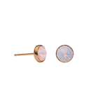 Серьги-пусеты Fiore Luna Rose Water Opal SWE297 RWO RG