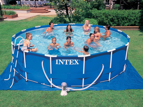 Каркасный бассейн Intex, 457х122 см.