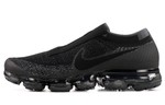 Кроссовки Nike Vapormax Se Laceless Cdg Triple Black