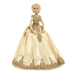 Декоративная кукла Золотая Королева