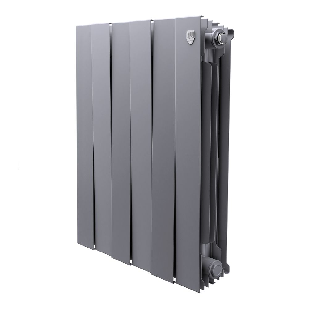 Радиатор биметаллический Piano Forte серый 500 6 секции