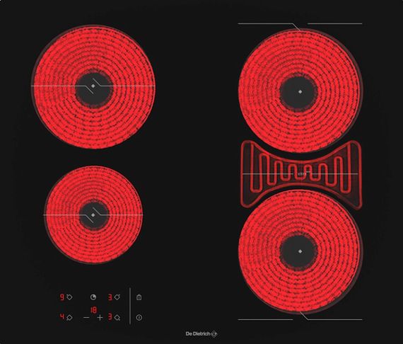 Стеклокерамическая панель De Dietrich DPV4605HB