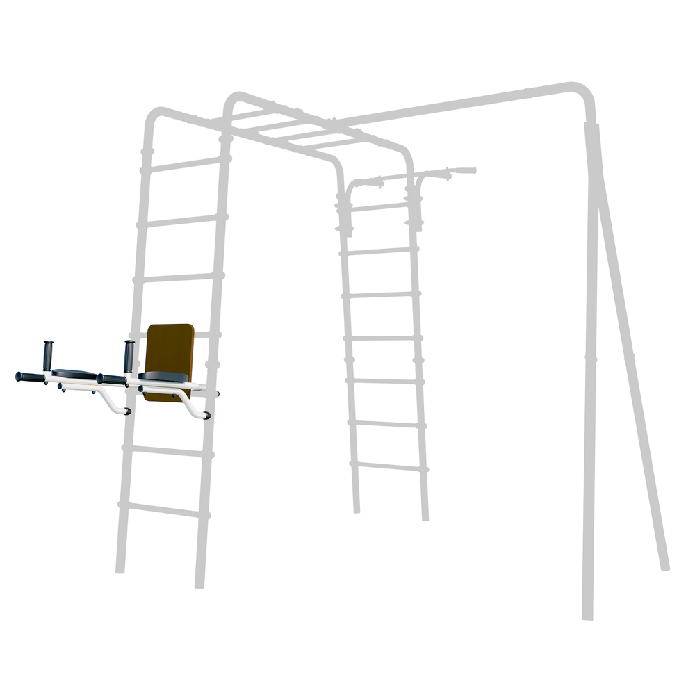 Брусья навесные со спинкой