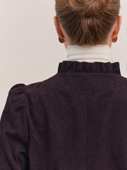 Жакет вельвет укороченный