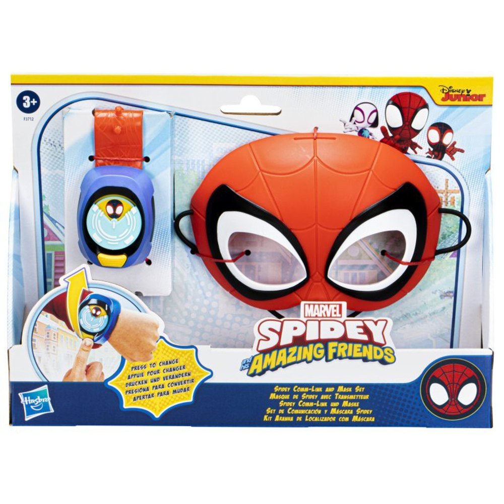 Hasbro Spider-Man - Spidey and super buddies F3712 супергеройские часы и маска