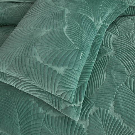 Покрывало 240х260 и 2 наволочки 50х70 Sofi De MarkO Ноэль изумруд