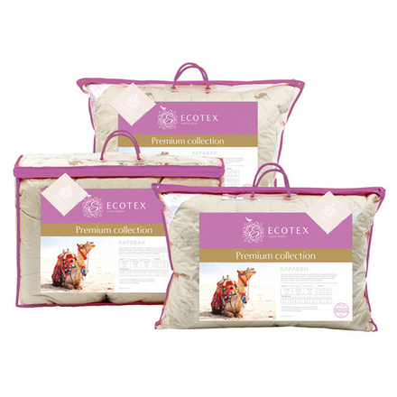 Гостиничное одеяло верблюжья шерсть Караван классическое