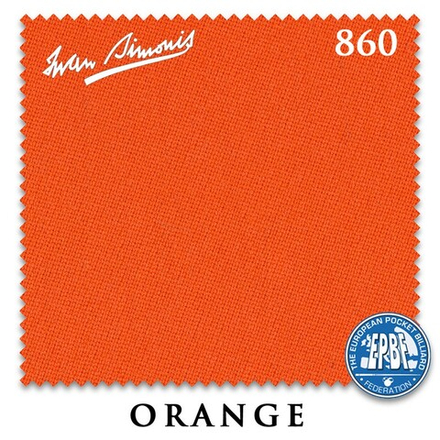 Сукно "Iwan Simonis 860" 198см Orange