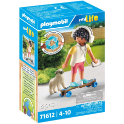 Playmobil - My Life Мальчик с собакой 71612 / артикул   71612  / GTIN 4008789716125