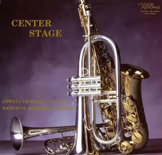 Lowell Graham Conducting National Symphonic Winds – Center Stage (Analogue Productions) LP