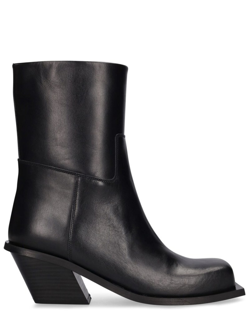 GIA BORGHINI | 60mm Blondine leather ankle boots