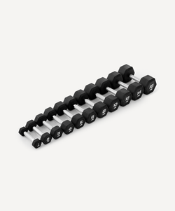 Гантель гексагональная STARFIT DB-301PRO 8 кг, обрезиненная, черный