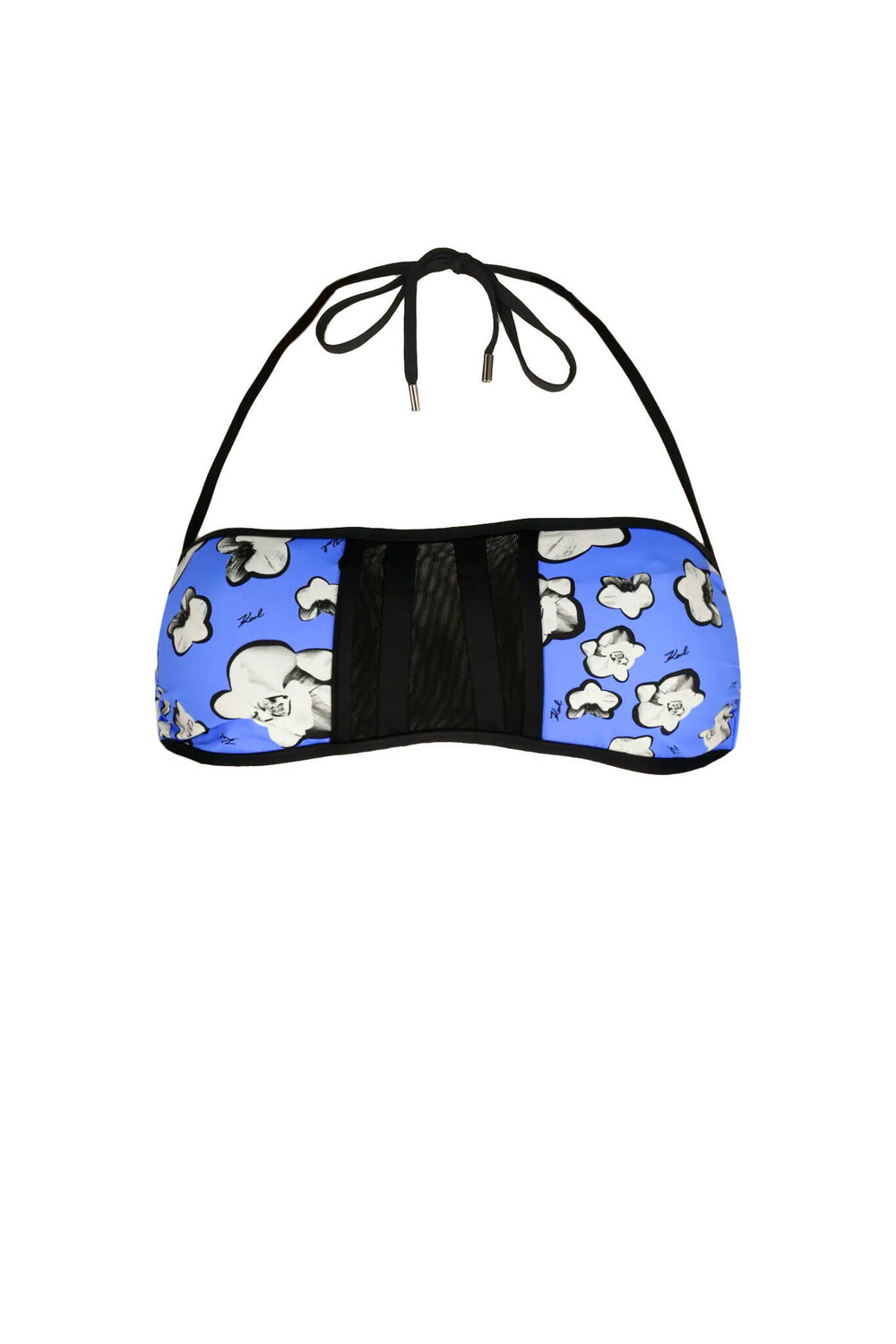 топ бикини Karl Lagerfeld Swimwear - голубой(KL20WTP24)