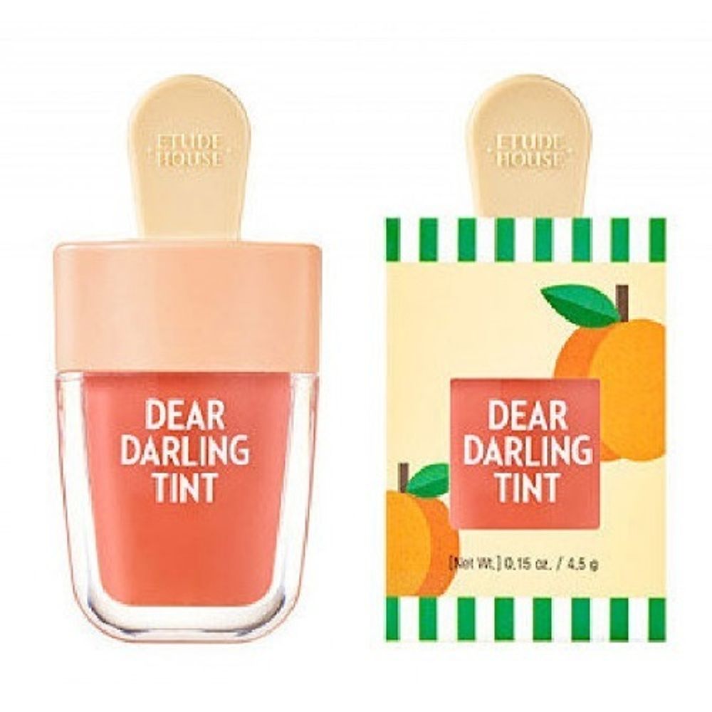 Увлажняющий гелевый тинт для губ Etude House Dear Darling Water Gel Tint Apricot Red 4,5 гр