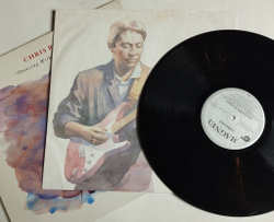 Винтажная виниловая пластинка LP Chris Rea Dancing With Strangers (Germany 1987)