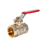 Кран шаровой полнопроходной ROMMER - 3/4" (ВР/ВР, PN40, ручка-рычаг)