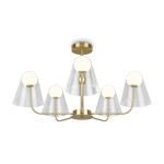 Люстра на штанге Freya DOUBLETY FR5382PL-05BS