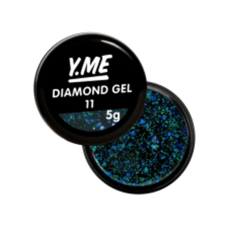 Y.me Diamond Gel (шестигранники) 11, 5мл.