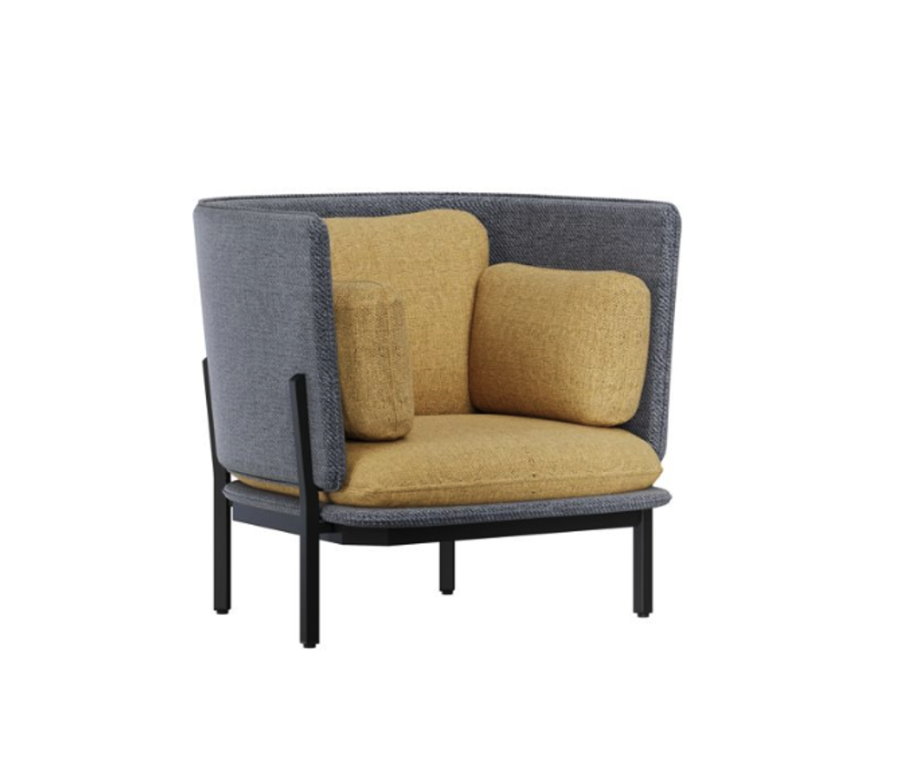 Диван одноместный с низкой спинкой СТАТО