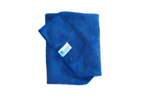 Салфетка микрофибра (35х40см) двухсторонняя Kraft