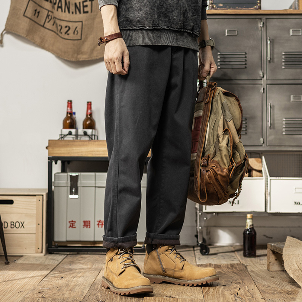 Осенние и зимние флисовые повседневные брюки зимние и осенние теплые