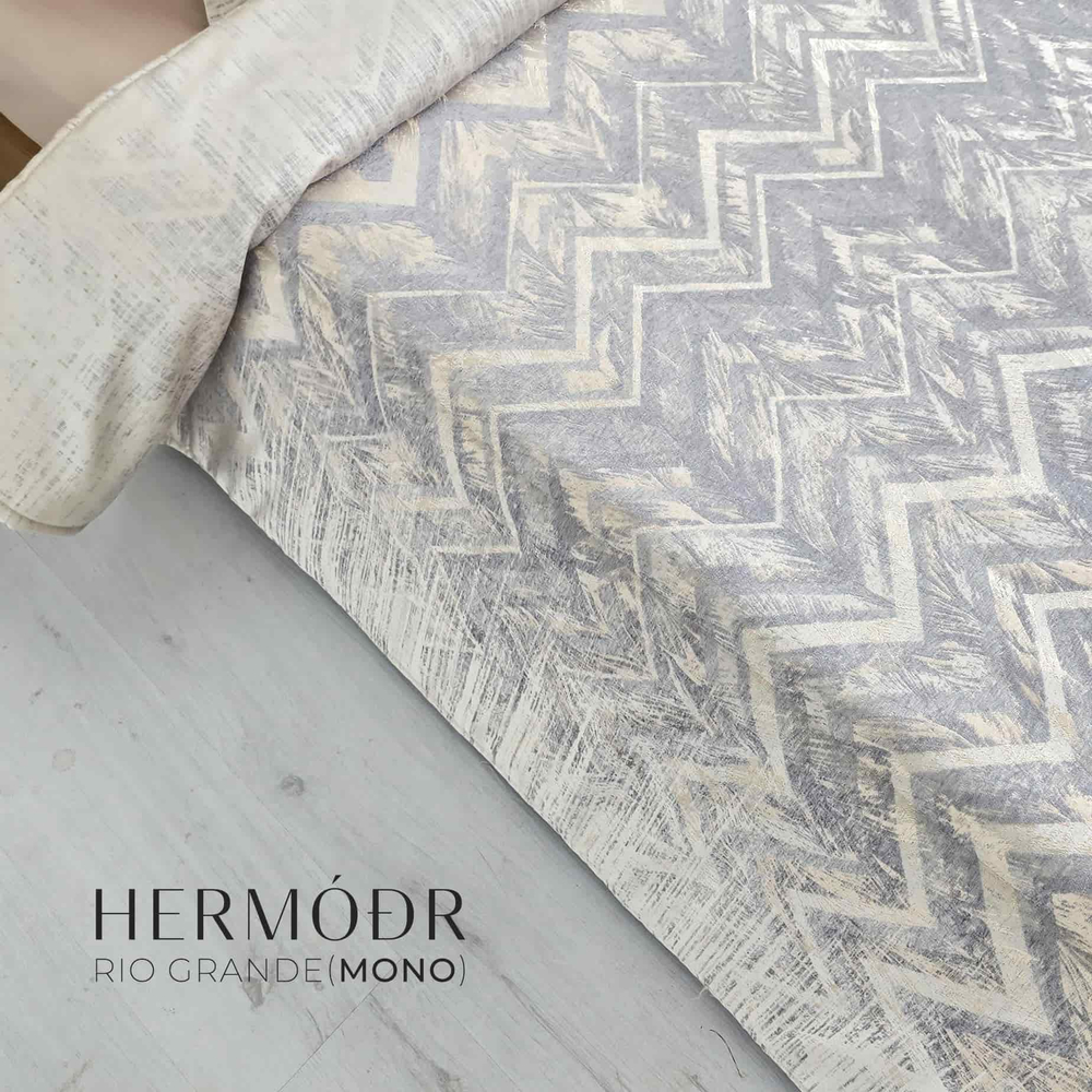 Комплект постельного белья двуспальный Rio Grand Mono Hermodr 7 предметов 130220286 Иран