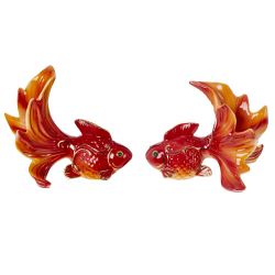 GAEM Фигурка декоративная "Золотая рыбка", L12,5 W8,5 H11 см, 2в.