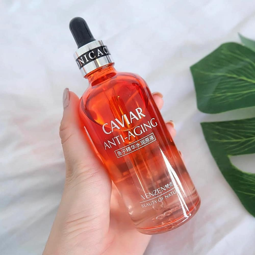 Антивозрастная сыворотка с экстрактом чёрной икры, 100мл