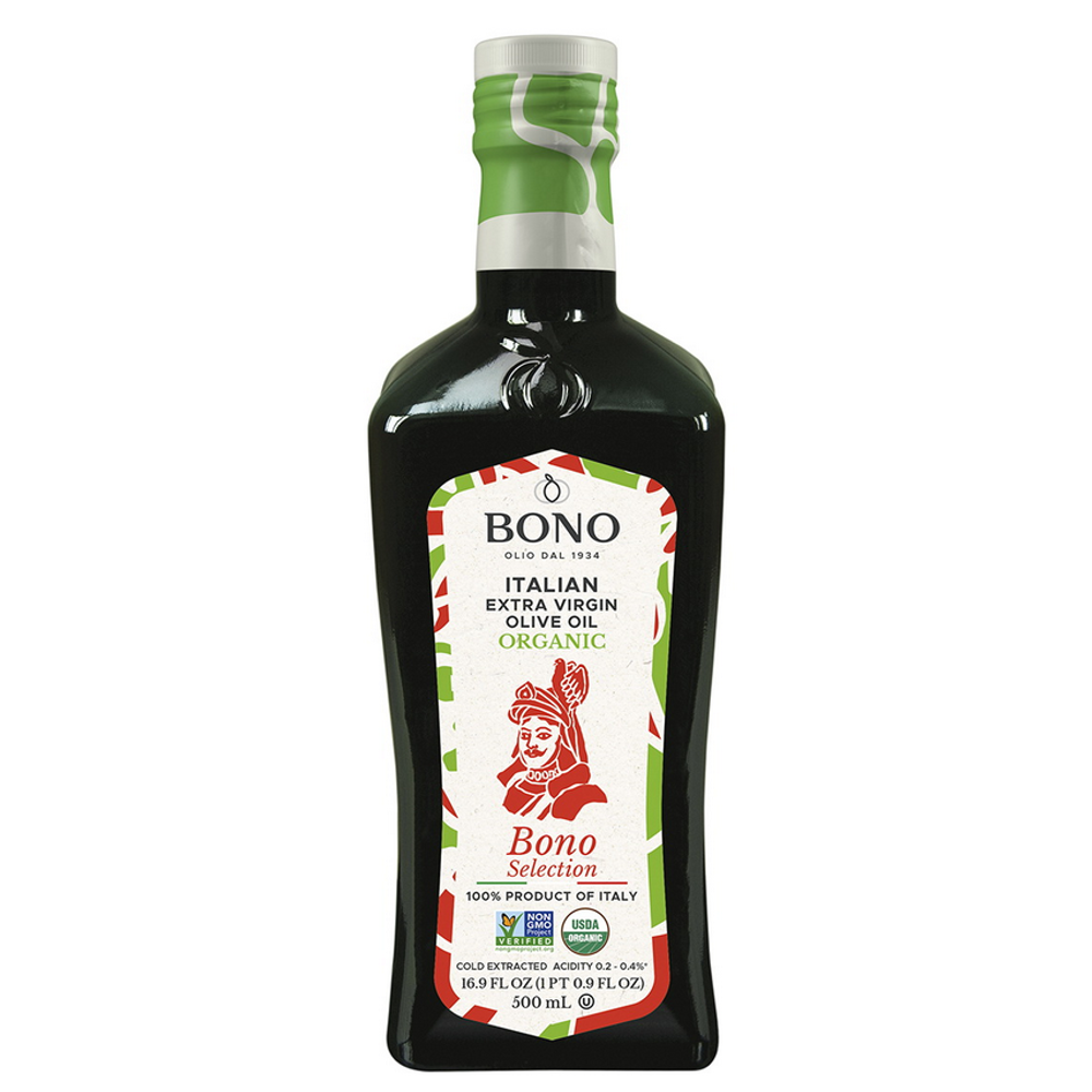 500 мл Оливковое масло BONO Selezione Italiano Organic Extra Vergine Италия