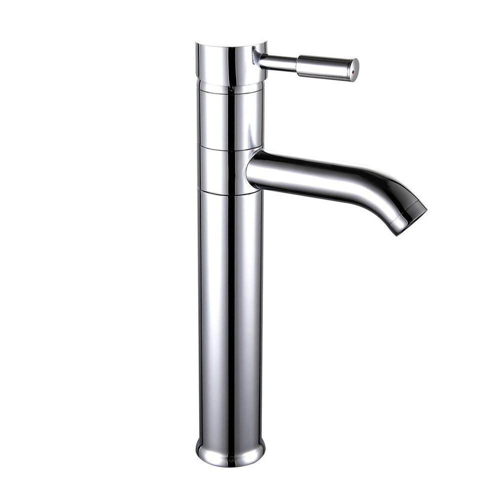 Смеситель для раковины 40к F1052-2 FRAP (высокий, литой, п/гайку, ХРОМ, латунь)