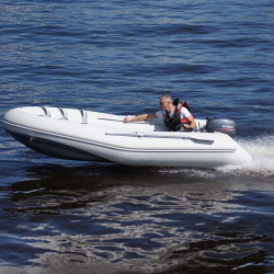 Надувная ПВХ-лодка BADGER Air Line 360, Серый