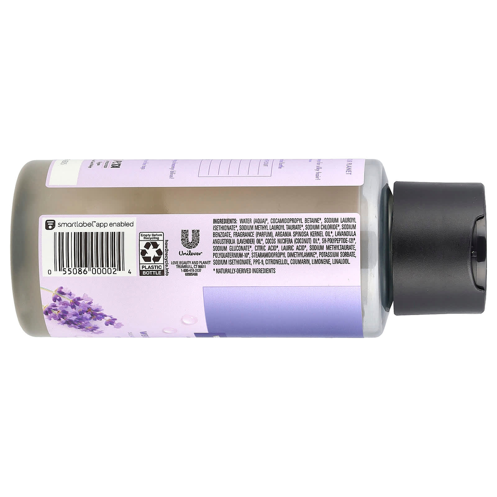 Love Beauty and Planet, Веганский шампунь, для вьющихся волос, аргановое масло и лаванда, 400 мл (13,5 жидк. Унции)