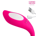 Розовый гибкий вибратор для двойной стимуляции