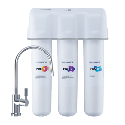 Аквафор  Водоочиститель "Кристалл ECO Pro" (модификация А)  (3/1шт)
