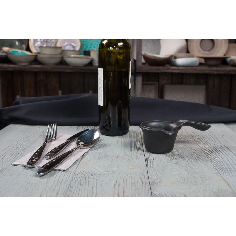 Соусник 100 мл d 7 см h5 см с ручкой Smooth   P.L. Proff Cuisine [6]