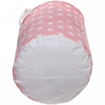 Корзина для хранения круглая Звезды 45*35 см розовый