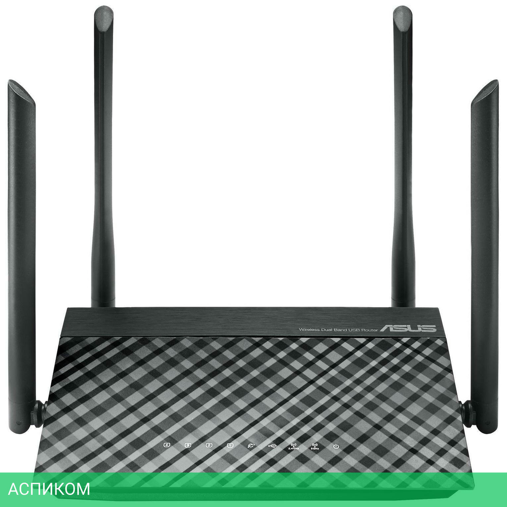 Беспроводной маршрутизатор ASUS RT-AC1200 V2 (90IG0550-BM3400)
