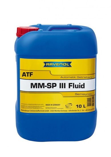 RAVENOL ATF MM SP-III Fluid масло для АКПП 10 Литров