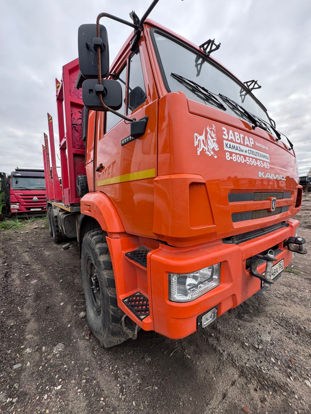 КамАЗ 43118 6x6 Сортиментовоз с КМУ 659108 (Дизельный, 11,8 л, 300 л.с., МТ)