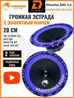 динамики 20 см автомобильные колонки в машину ()