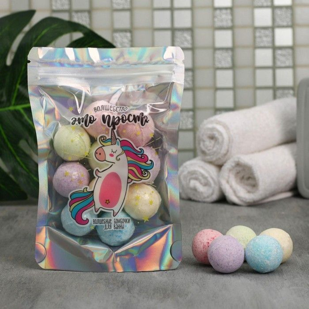 Набор из 10 бомбочек для ванны «Волшебство - это просто» (Цвет: не задано)
