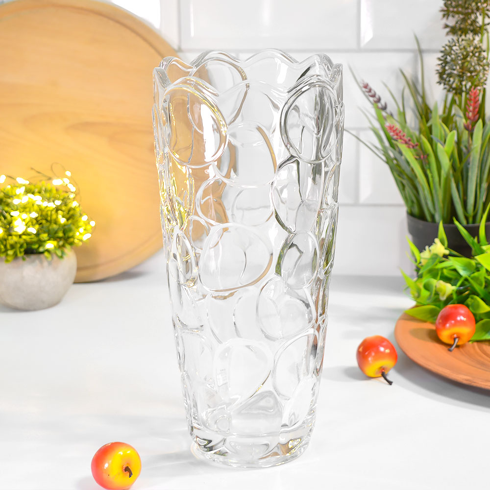 Ваза для цветов 30см, d13,5см, LXHP17-30-4