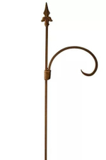 Опора садовая "Пика" металлическая 26x150 см