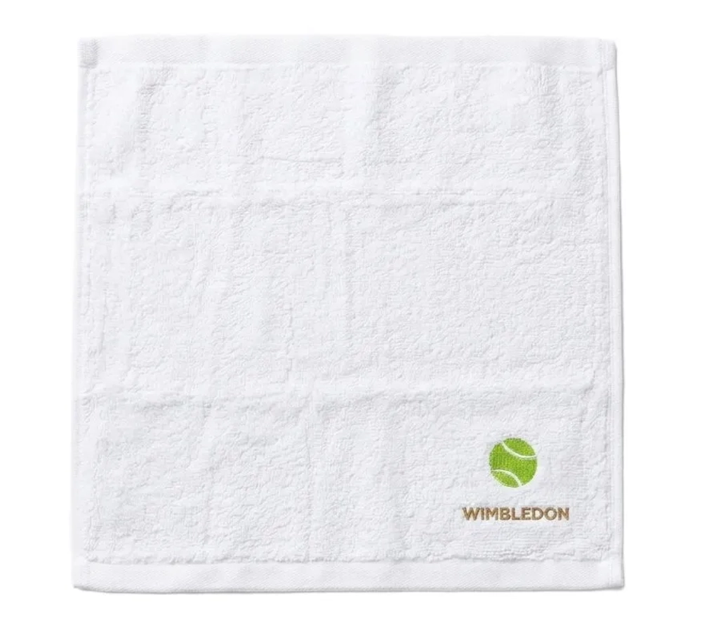 Теннисное полотенце Wimbledon Themed Face Towel Set 5P - white