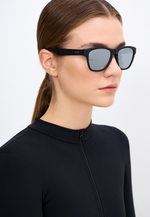 Спортивные очки HILX Unfold Matt Carbon Black / Silver Polarized Lens