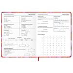 Дневник 1-11 класс 48 л., твердый, BRAUBERG, матовая ламинация, резинка, закладка-ляссе, с подсказом, "Сердечки", 107241