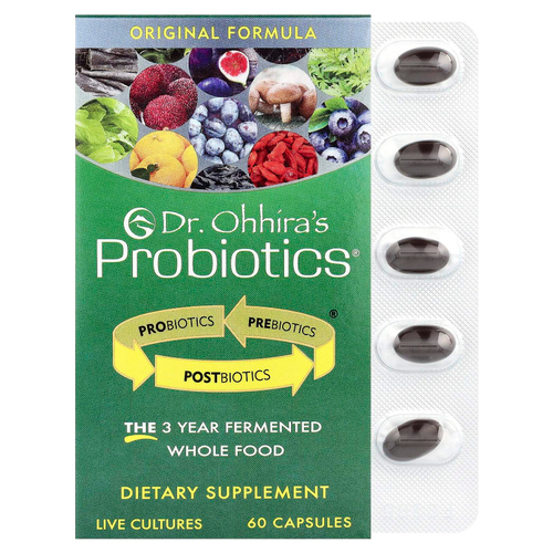 Dr. Ohhira's, Probiotics®, оригинальная формула, 60 капсул